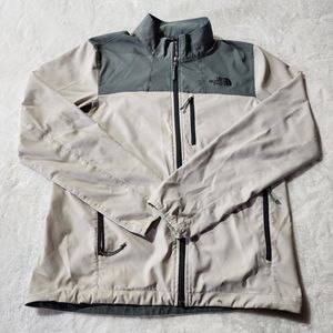 The North Face Men's Gray Full-Zip Athletic Performance Jacket Size Small